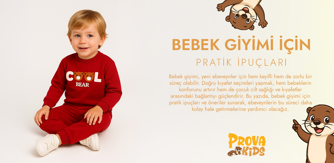 Bebek Giyimi için Pratik İpuçları