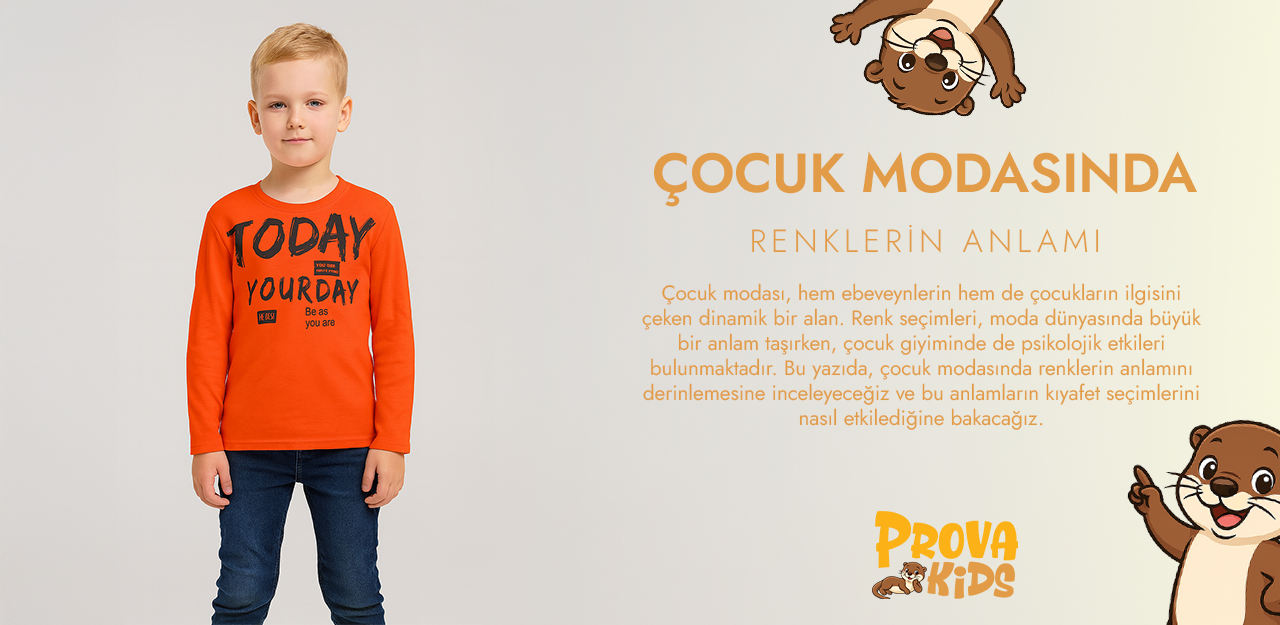 Çocuk Modasında Renklerin Anlamı