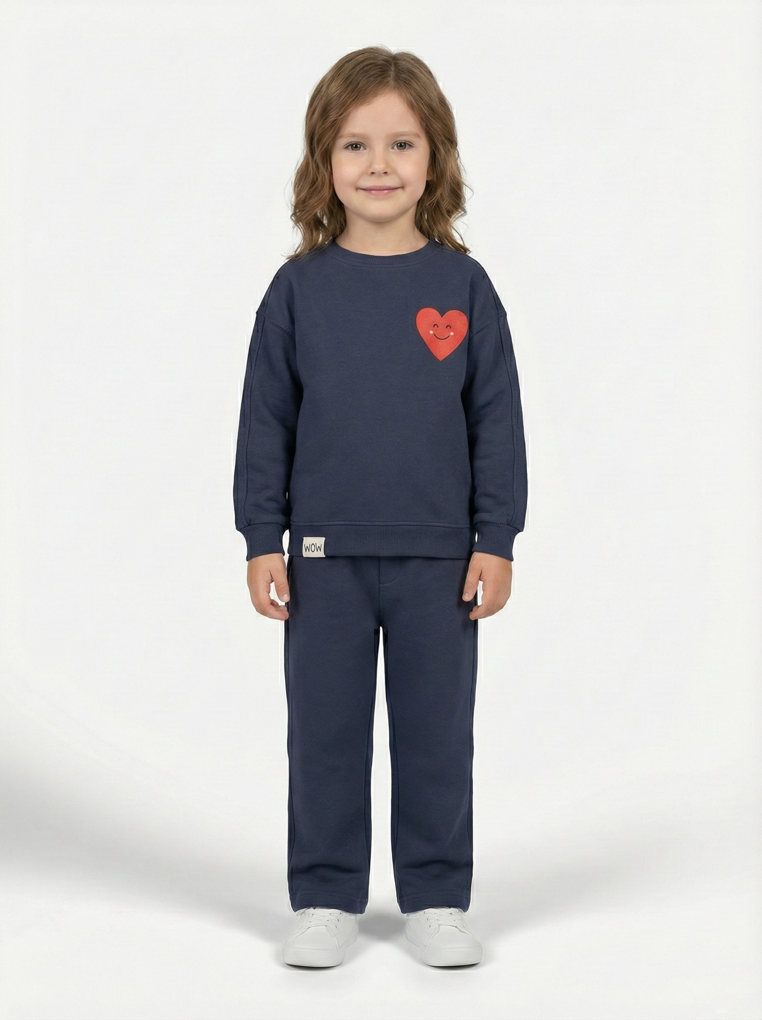 Barbie Figürlü Kız Çocuk Koyu Pembe Bisiklet Yaka Sweat