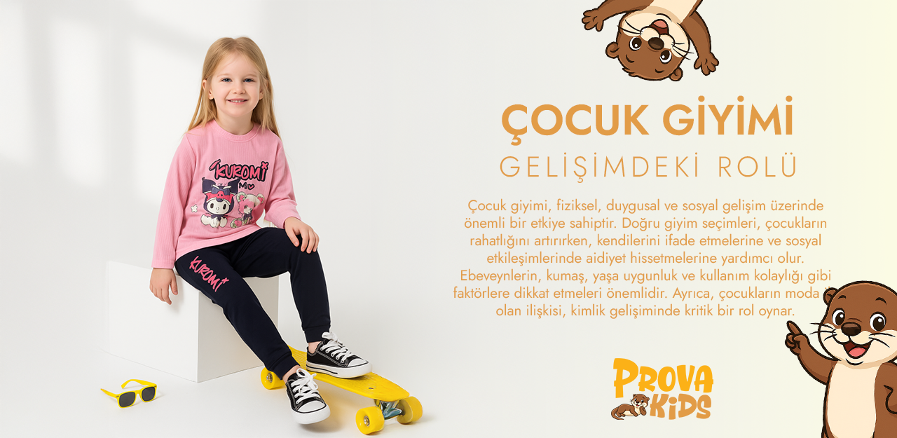 Çocuk Giyimi ve Gelişimdeki Rolü