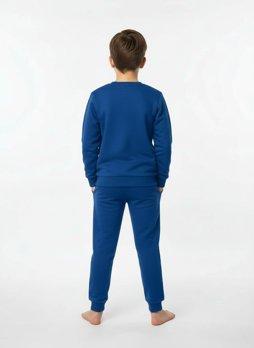 Lacivert Basketbol Baskılı Erkek Çocuk Alt Üst Takım – 3-11 Yaş