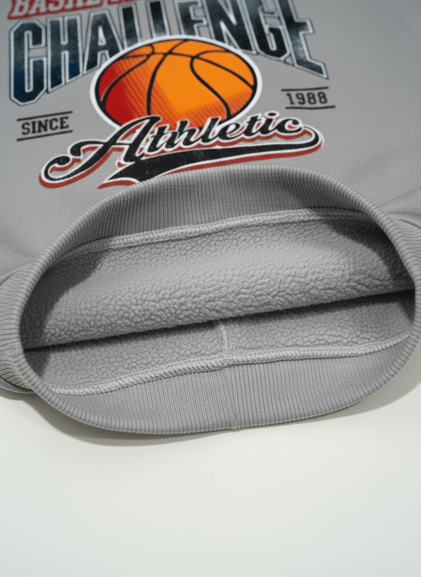 Vizon Basketbol Baskılı İçi Polarlı Erkek Çocuk Eşofman Takımı (2-6 Yaş)