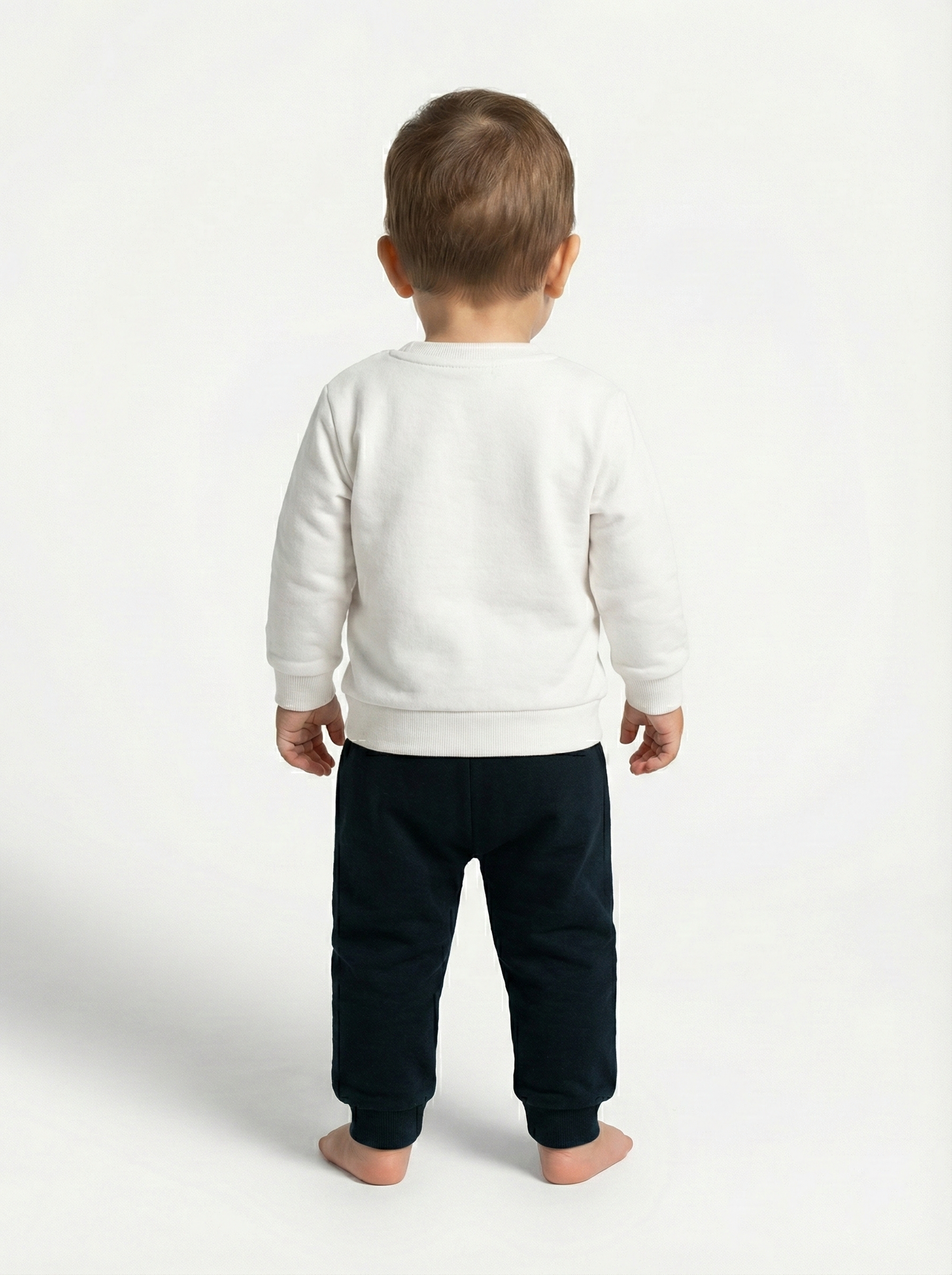 Sevimli Hayvanlar Nakışlı Omuzdan Çıtçıtlı Bebek Takımı (0-9 Ay)