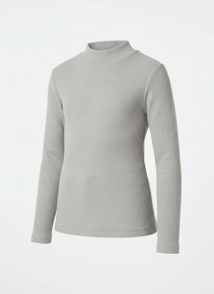 Esnek Fitilli Unisex Çocuk Gri Body – 5-8 Yaş