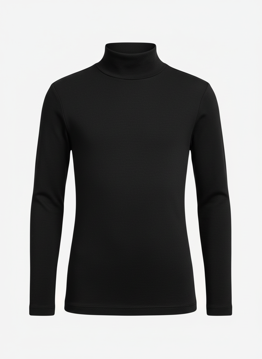 Esnek Unisex Çocuk Siyah Body – 5-8 Yaş